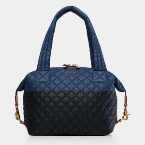 MZ WALLACE medium Sutton bag - navy and black